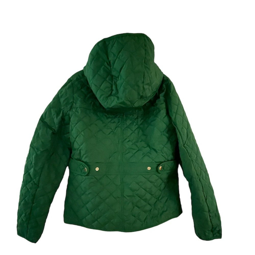 J. Crew Green Quilted Primaloft Field Jacket NWT Medium - Picture 3 of 6